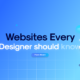 Best Websites every designer should know