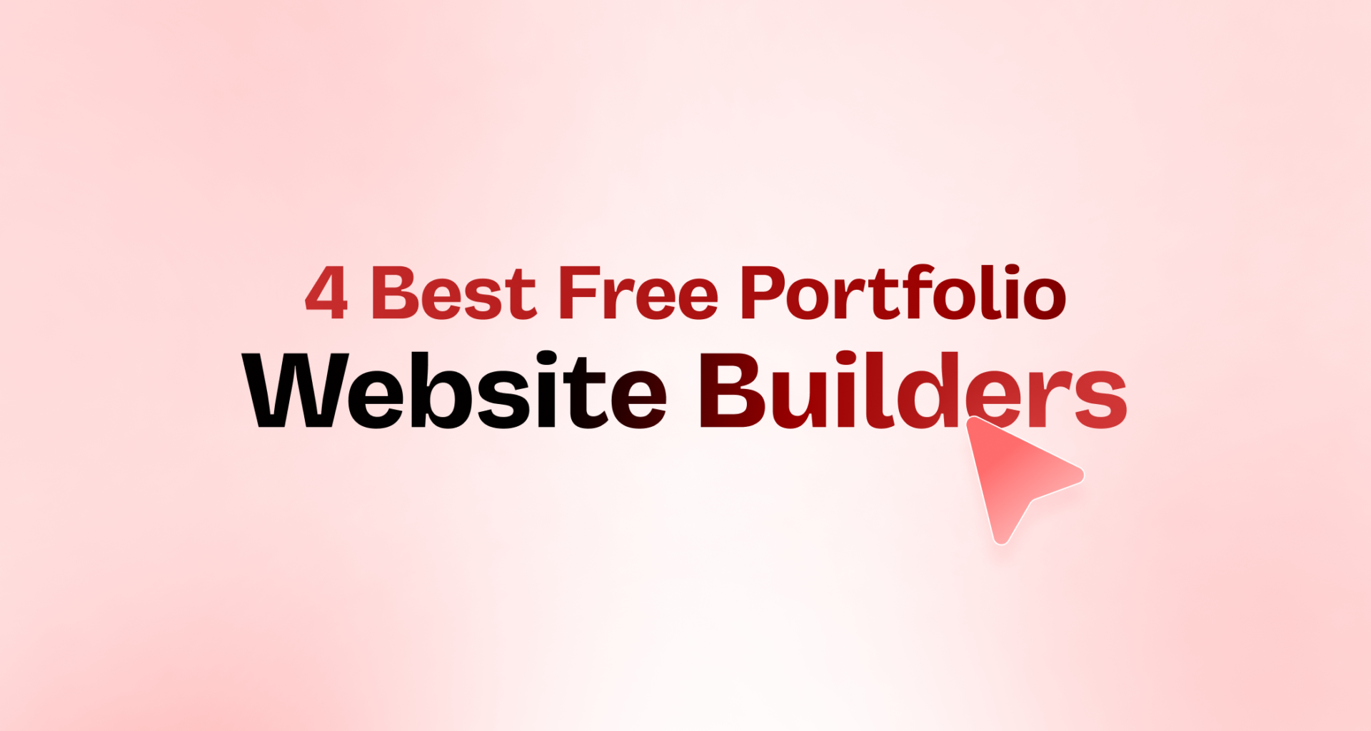 free portfolio website builder